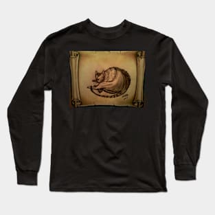 THE SLEEPING CAT Long Sleeve T-Shirt